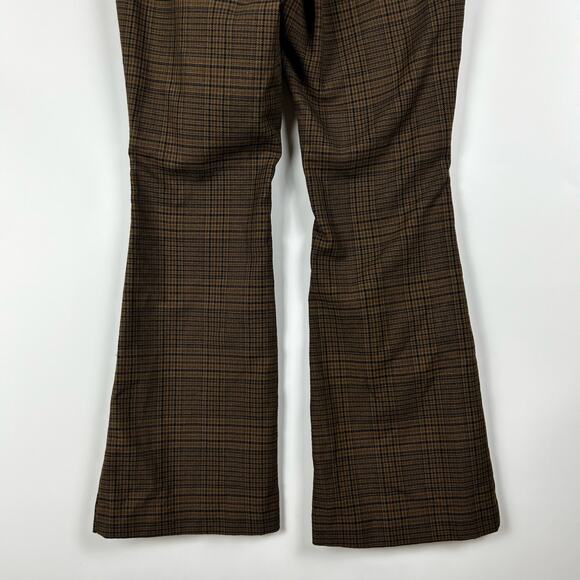 Urban Outfitters Jamie Flare Trouser Pant Mid Rise Dark Academia Womens Size 2 - Picture 10 of 11